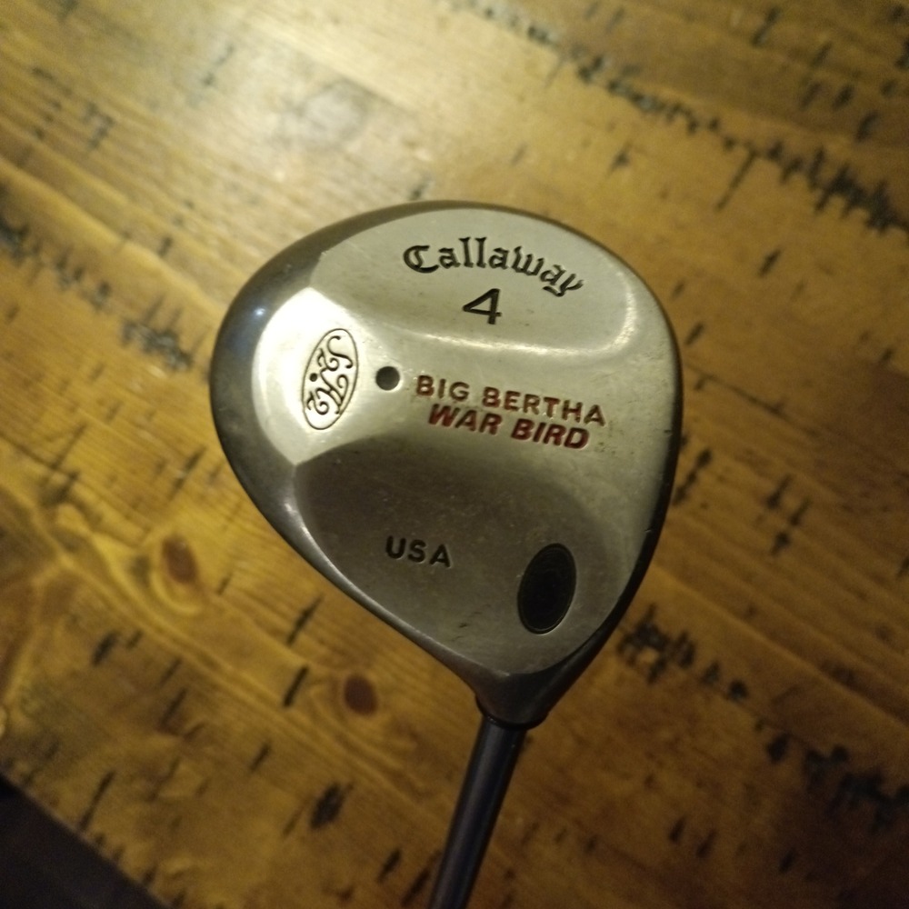 Callaway Big Bertha War Bird 4 Wood S2H2 RCH 90 Regular Flex Graphite Right Hand